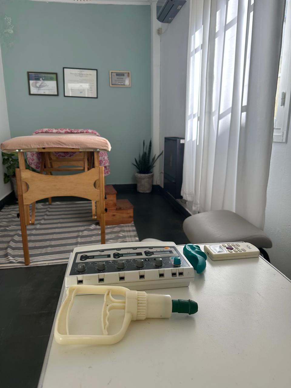 Sala de acupuntura y electroterapia